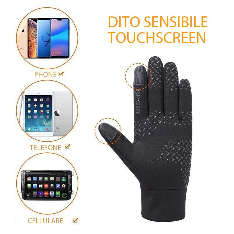 Guanti termici per touch screen