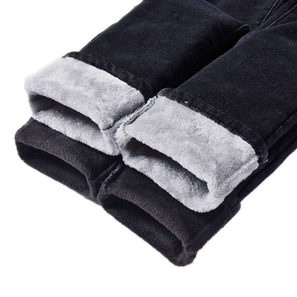 Jeans caldi da donna (elasticità/Vestibilità slim)
